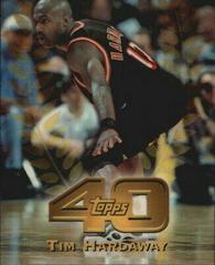 Tim Hardaway Refractor #T19 Basketball Cards 1997 Topps Chrome Topps 40 Prices