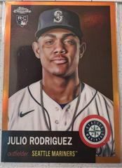 Julio Rodriguez [Orange] #171 Baseball Cards 2022 Topps Chrome Platinum Anniversary Prices