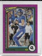 Will Levis [Pink] #3 Football Cards 2023 Panini Chronicles Draft Picks Classics Premium Edition Prices