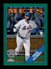 Pete Alonso [Green] #88BC-6 Baseball Cards 2023 Topps Chrome 1988 Prices