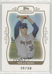 Nolan Ryan [Framed White] Baseball Cards 2008 Topps Sterling Prices