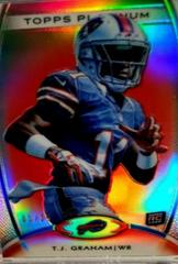 T.J. Graham [Red Refractor] #141 Football Cards 2012 Topps Platinum Prices