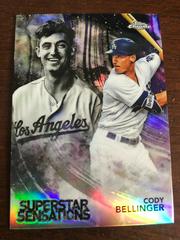 Cody Bellinger [Orange Refractor] #SS-7 Baseball Cards 2018 Topps Chrome Superstar Sensations Prices
