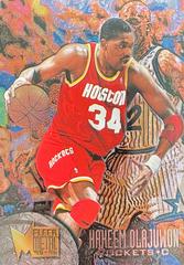 Hakeem Olajuwon #40 Basketball Cards 1995 Metal Prices