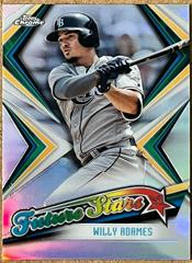 Willy Adames [Orange Refractor] Baseball Cards 2019 Topps Chrome Future Stars Prices