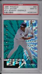 Tony Gwynn [Season Emerald] #E9 Baseball Cards 1998 Pinnacle Epix Prices