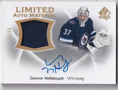 Connor Hellebuyck [Patch] Hockey Cards 2021 SP Authentic UD Autographs Prices
