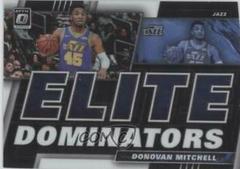 Donovan Mitchell #11 Basketball Cards 2019 Panini Donruss Optic Elite Dominators Prices