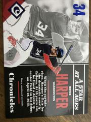Bryce Harper [Blue] #1 Baseball Cards 2017 Panini Chronicles Prices