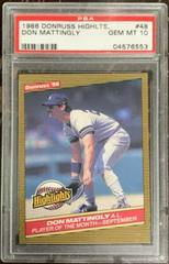 Don Mattingly #48 Baseball Cards 1986 Donruss Highlights Prices