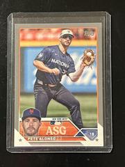 Pete Alonso [Platinum] #ASG-40 Baseball Cards 2023 Topps Update All Star Game Prices