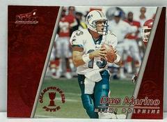 Dan Marino [Red] Football Cards 1998 Pacific Aurora Championship Fever Prices