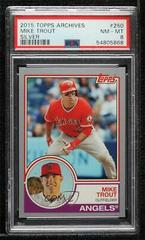 Mike Trout [Silver] #250 Baseball Cards 2015 Topps Archives Prices