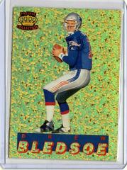 Drew Bledsoe [Gold] Football Cards 1994 Pacific Marquee Prisms Prices