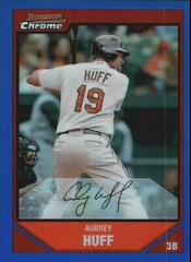 Aubrey Huff [Orange Refractor] #114 Baseball Cards 2007 Bowman Chrome Prices