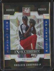 Aroldis Chapman [Aspirations Autograph] Baseball Cards 2009 Donruss Elite Extra Edition Prices