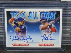 Pete Alonso, David Wright Baseball Cards 2022 Topps Archives 1993 All Stars Dual Autographs Prices