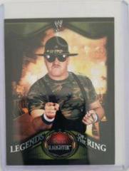 Sgt. Slaughter #14 Wrestling Cards 2009 Topps WWE Legends of the Ring Prices