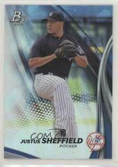 Justus Sheffield #TP-JSH Baseball Cards 2017 Bowman Platinum Top Prospects Prices