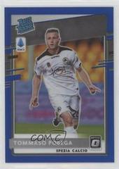 Tommaso Pobega [Blue] #4 Soccer Cards 2020 Panini Chronicles Optic Rated Rookies Serie A Prices