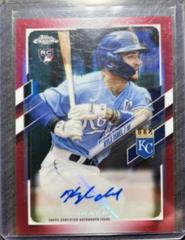 Kyle Isbel [Red Refractor] #CUSA-KI Baseball Cards 2021 Topps Chrome Update Autographs Prices