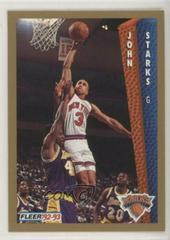 John Starks #36 Basketball Cards 1992 Fleer Drake's Prices
