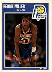 Reggie Miller Basketball Cards 1989 Fleer Prices