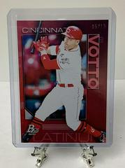 Joey Votto [Red] #90 Baseball Cards 2020 Bowman Platinum Prices