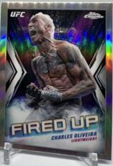 Charles Oliveira [Refractor] #FDP-16 Ufc Cards 2024 Topps Chrome UFC Fired Up Prices