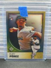 Eury Perez [Superfractor] #35 Baseball Cards 2023 Topps Transcendent Prices