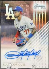 Luis Rodriguez [Rose Gold] #STA-LRZ Baseball Cards 2022 Bowman Sterling Tek Autographs Prices
