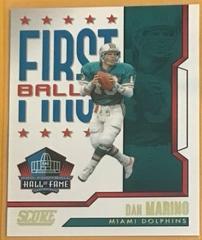 Dan Marino [Gold] #10 Football Cards 2023 Panini Score First Ballot Prices