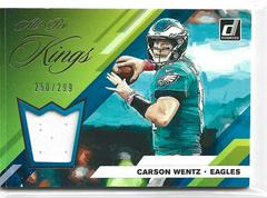 Carson Wentz Football Cards 2019 Donruss All Pro Kings Prices