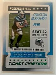 Christian McCaffrey [Green] #16 Football Cards 2020 Panini Rookies & Stars Ticket Masters Prices
