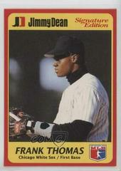 Frank Thomas Baseball Cards 1991 Jimmy Dean Prices