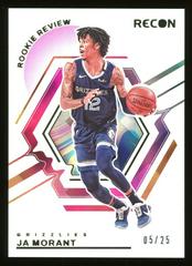Ja Morant [Effect] #5 Basketball Cards 2023 Panini Recon Rookie Review Prices