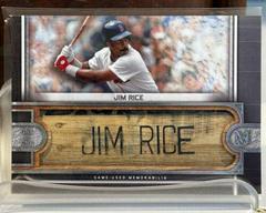 Jim Rice Baseball Cards 2023 Topps Museum Collection Jumbo Lumber Bat Nameplate Relics Prices