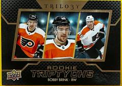 Bobby Brink Hockey Cards 2022 Upper Deck Trilogy Rookie Triptychs Prices