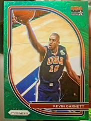 Kevin Garnett [Green] Basketball Cards 2020 Panini Prizm USA Basketball Prices