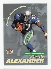 Shaun Alexander [Platinum Medallion] #164P Football Cards 2001 Ultra Prices