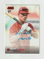 Alex Call [Red] Baseball Cards 2023 Stadium Club Autographs Prices