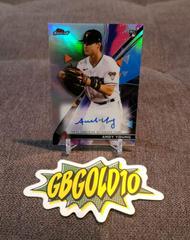 Andy Young [Red Wave Refractor] #FA-AY Baseball Cards 2021 Topps Finest Autographs Prices