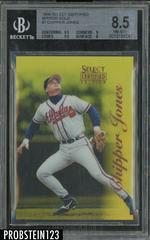 Chipper Jones [Mirror Gold] #7 Baseball Cards 1996 Select Certified Prices