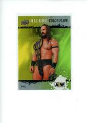 PAC [Yellow Green] #R-14 Wrestling Cards 2022 Upper Deck Allure AEW Color Flow Prices