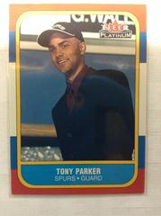 Tony Parker Basketball Cards 2001 Fleer Platinum Prices