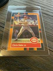 Chris Sabo Baseball Cards 1988 Donruss Baseball's Best Prices