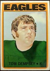 Tom Dempsey #175 Football Cards 1972 Topps Prices