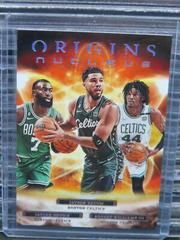 Robert Williams III, Jaylen Brown, Jayson Tatum #1 Basketball Cards 2022 Panini Origins Nucleus Prices