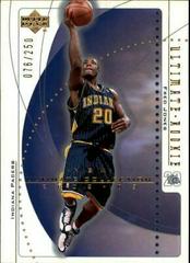 Fred Jones Basketball Cards 2002 Ultimate Collection Prices