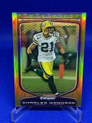Charles Woodson [Gold Refractor] Football Cards 2009 Bowman Chrome Prices